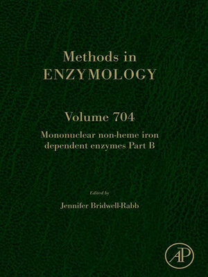 cover image of Mononuclear Non-heme Iron Dependent Enzymes Part B